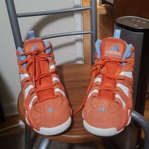 Adidas Crazy 8 Team Orange sneakers, model IE7224. Size MEN 10.5